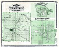 Blackford County, Montpelier, Hartford City, Indiana State Atlas 1876